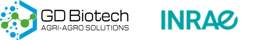 Logos de GD Biotech et Inrae