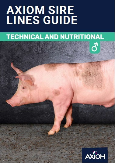 Cover of the technical and nutritional guide for male lines